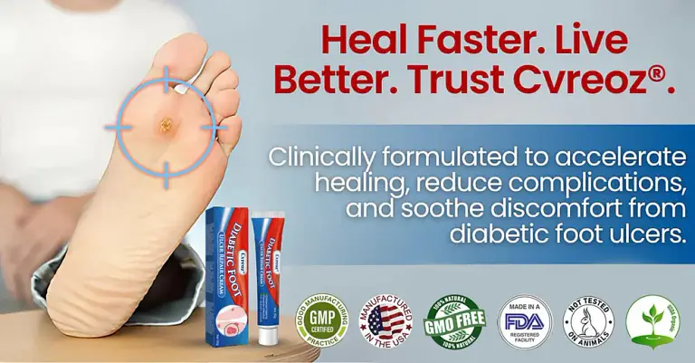 Cvreoz® Diabetic Foot Ulcer Repair Cream