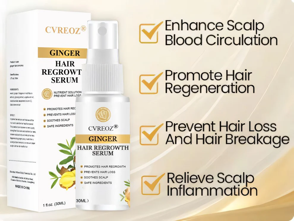 Cvreoz® Ginger Hair Regrowth Serum 6 Cvreoz® Ginger Hair Regrowth Serum