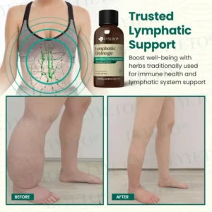 Lyyeto® Lymphatic Drainage with Liquid Herbal Extract