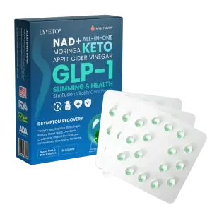 Lyyeto® GLP-1 Slimming & Health SlimFusion Vitality Core Pearls – NAD+ Moringa & ACV