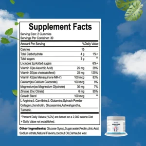 Vitalix Heightener Gummies