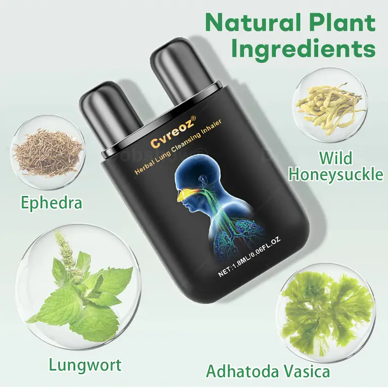 Cvreoz® Herbal Lung Cleansing Inhaler image Cvreoz® Herbal Lung Cleansing Inhaler