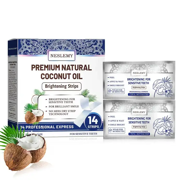 NESLEMY™Coconut Whitening Strips image NESLEMY™Coconut Whitening Strips