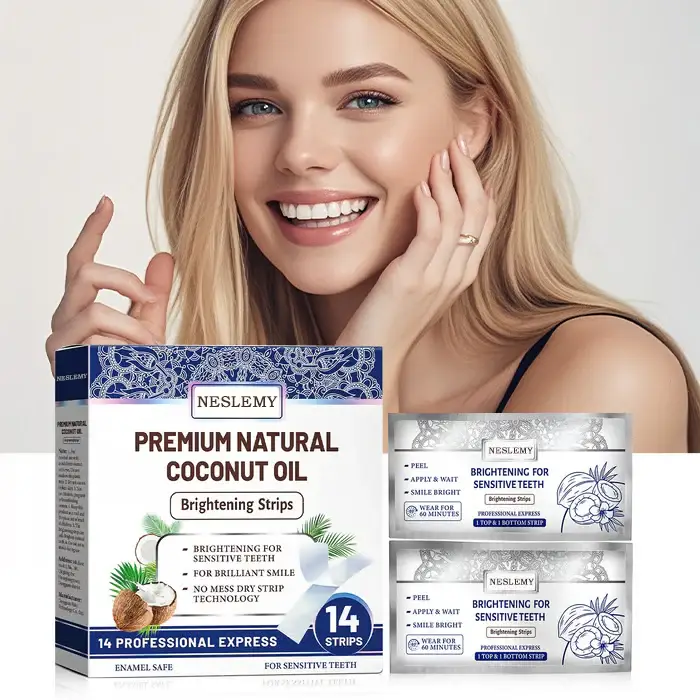 NESLEMY™Coconut Whitening Strips image NESLEMY™Coconut Whitening Strips