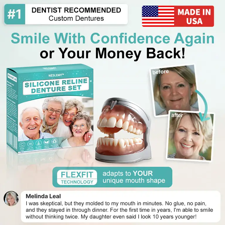 NESLEMY™ Advanced Customized Full Denture Set 1 NESLEMY™ Advanced Customized Full Denture Set