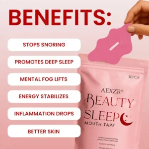 AEXZR® Beauty Sleep Mouth Tape – LIMITED TIME OFFER image AEXZR® Beauty Sleep Mouth Tape – LIMITED TIME OFFER