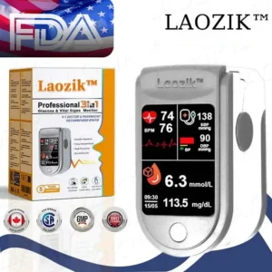 Laozik™ Professional 3-in-1 Blood Glucose & Body Health Monitor