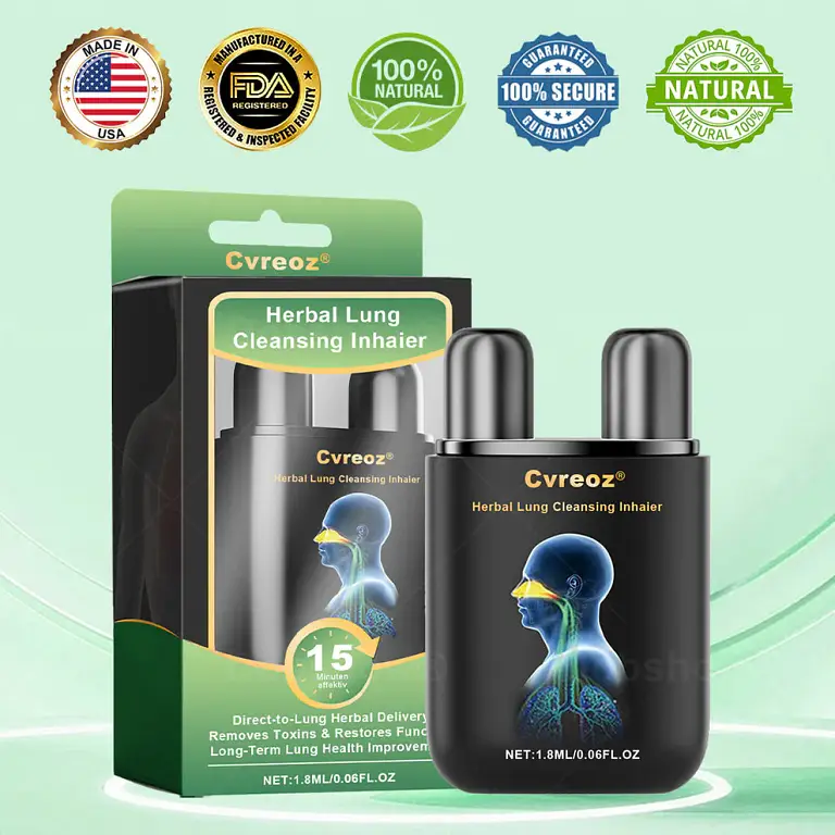 Cvreoz® Herbal Lung Cleansing Inhaler image Cvreoz® Herbal Lung Cleansing Inhaler