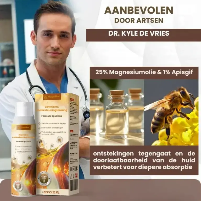 MagniBee™ Joint Support Formula Aerosol | Relieves stiff joints image MagniBee™ Joint Support Formula Aerosol | Relieves stiff joints