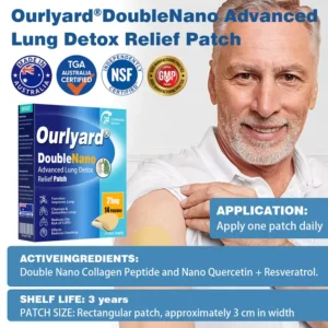 Ourlyard® DoubleNano Advanced Lung Detox Relief Patch