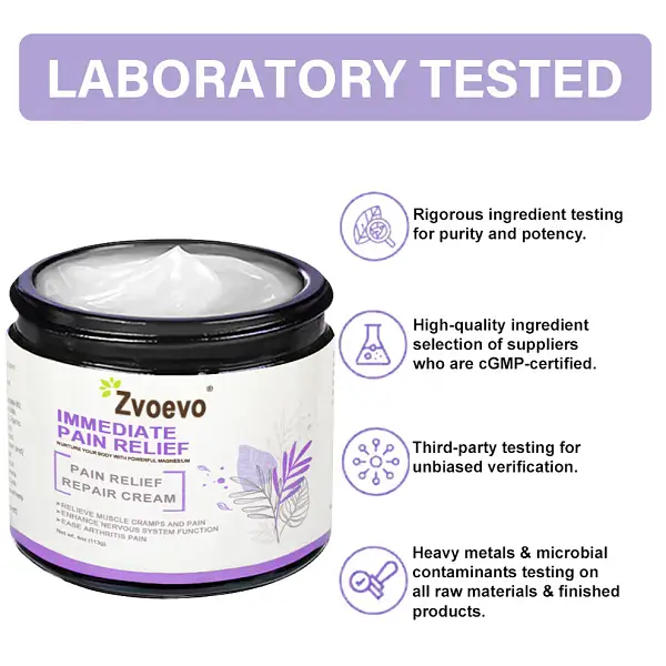 Zvoevo® Magnesium Pain Relief Cream
