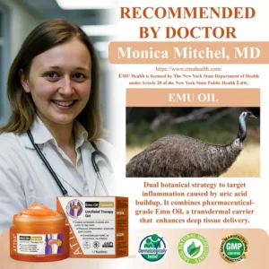 ATTDX® Emu Oil Turmeric UricRelief Therapy Gel