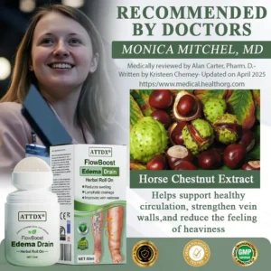 ATTDX® FlowBoost Edema Drain Herbal Roll On