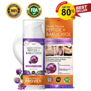 Furzero® Queen Nectar Peptide + Bakuchiol Skin Restoration Cream
