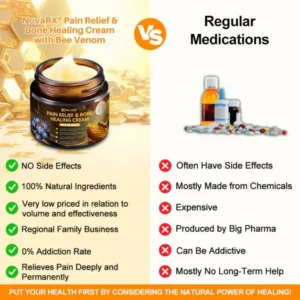 NovaRX® Pain Relief & Bone Healing Cream with Bee Venom image NovaRX® Pain Relief & Bone Healing Cream with Bee Venom