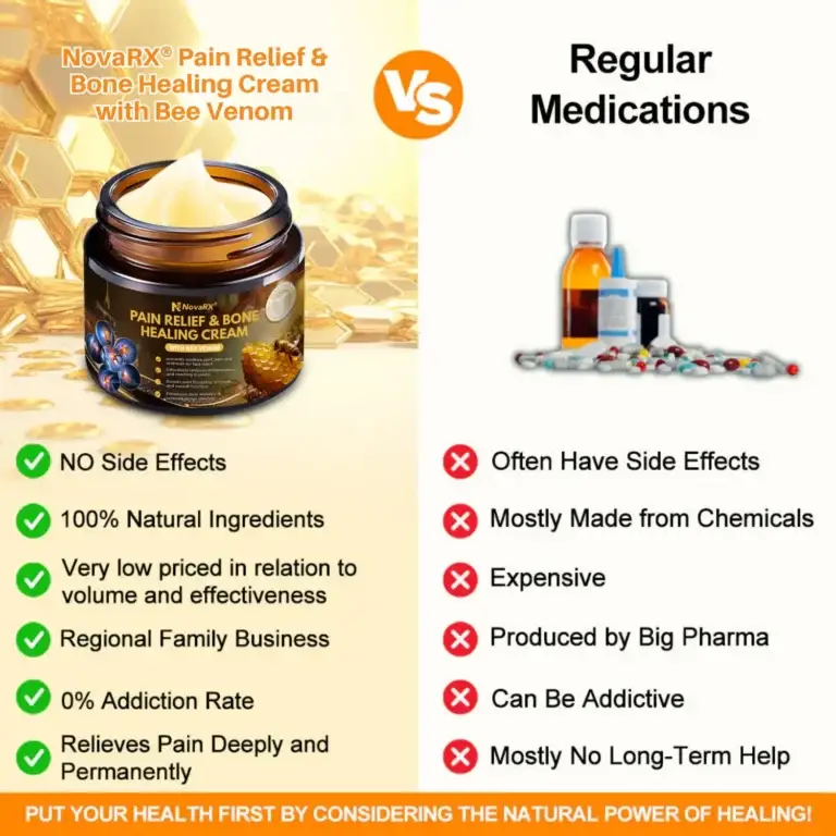 NovaRX® Pain Relief & Bone Healing Cream with Bee Venom image NovaRX® Pain Relief & Bone Healing Cream with Bee Venom