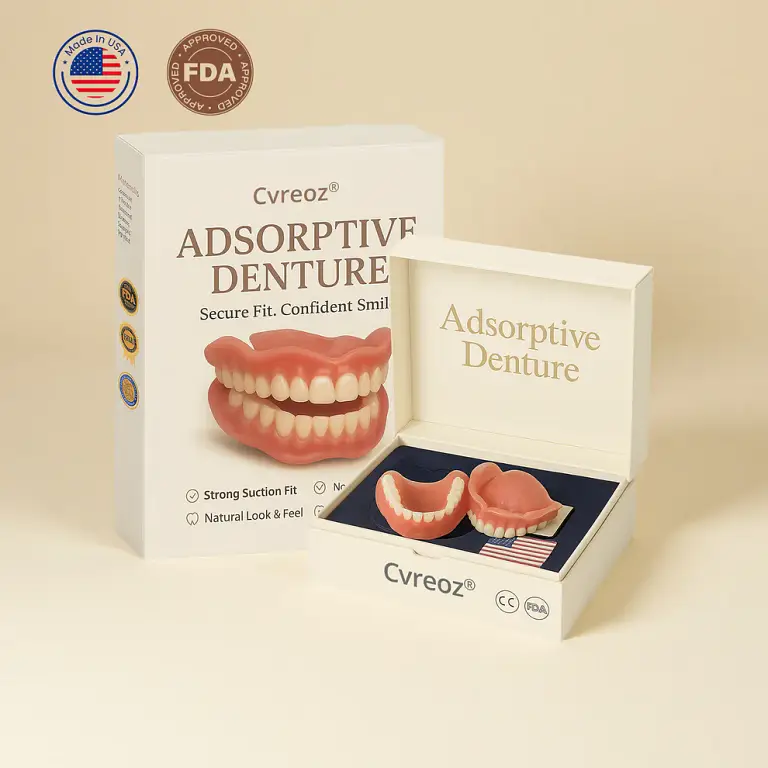 Cvreoz® Adsorptive denture image Cvreoz® Adsorptive denture