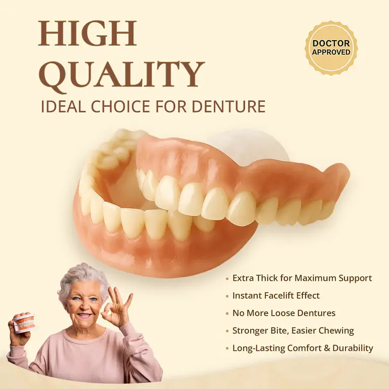 Cvreoz® Adsorptive denture image Cvreoz® Adsorptive denture