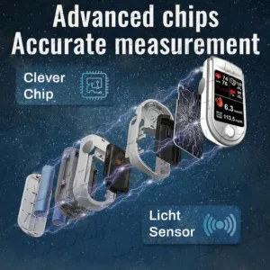 Laozik™ Professional 3-in-1 Blood Glucose & Body Health Monitor