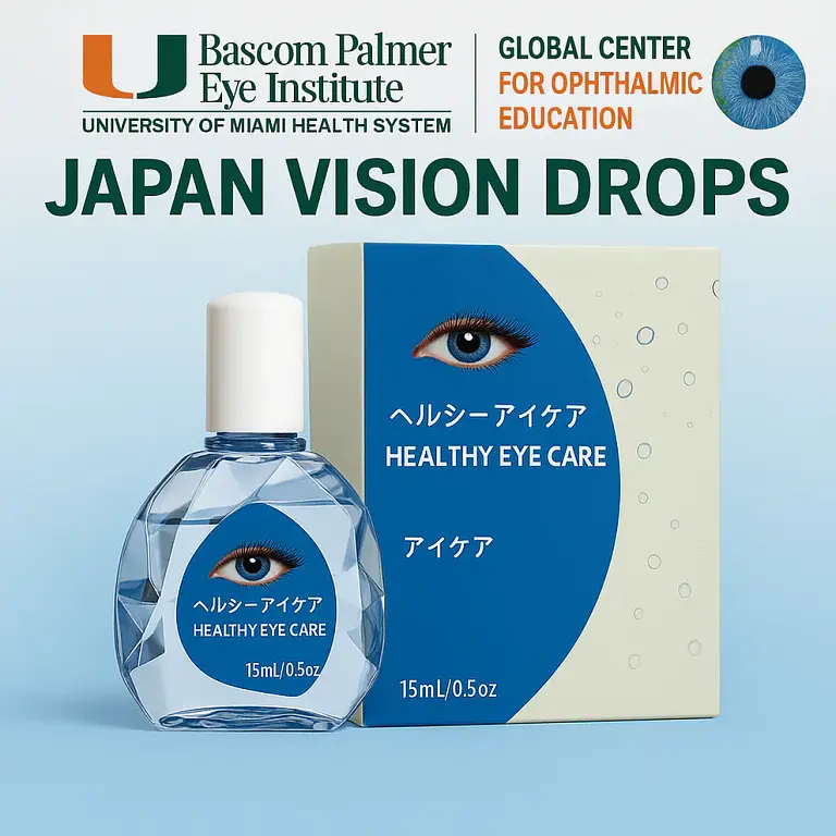 Japan Vision Drops — Rapidly Heals All Eye Conditions & Restores Vision