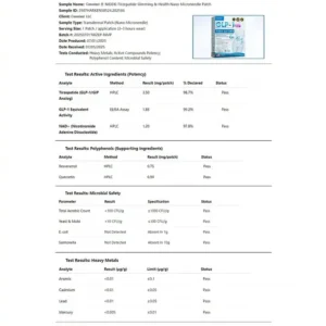 Caselast® GLP-1 & NAD+ Slimming & health NANO MICRONEEDLE PATCH image Caselast® GLP-1 & NAD+ Slimming & health NANO MICRONEEDLE PATCH