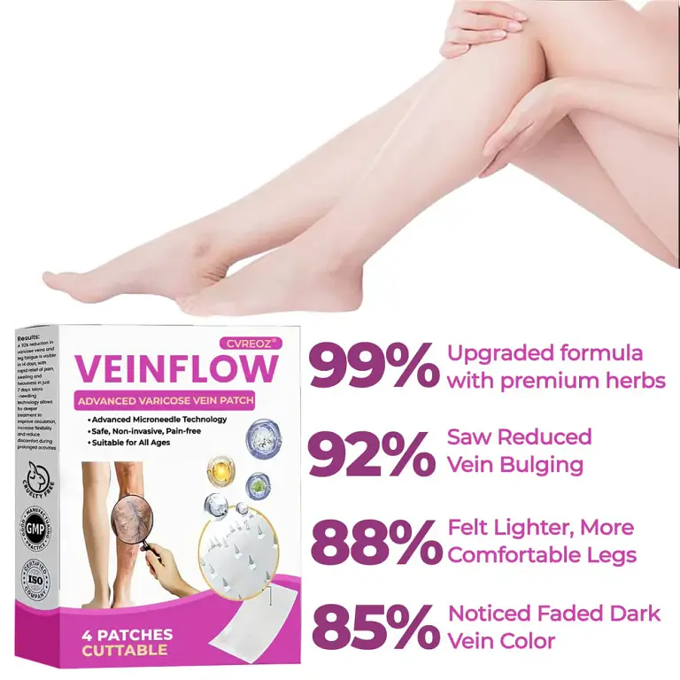 CVREOZ® VeinFlow Advanced Varicose Vein Patch