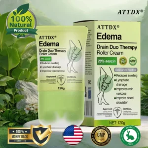 ATTDX® Edema Drain Duo Therapy Roller Cream