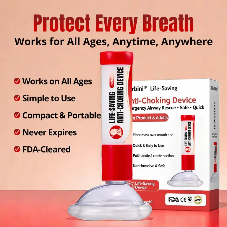 Nurbini® Life-Saving Anti-Choking Device