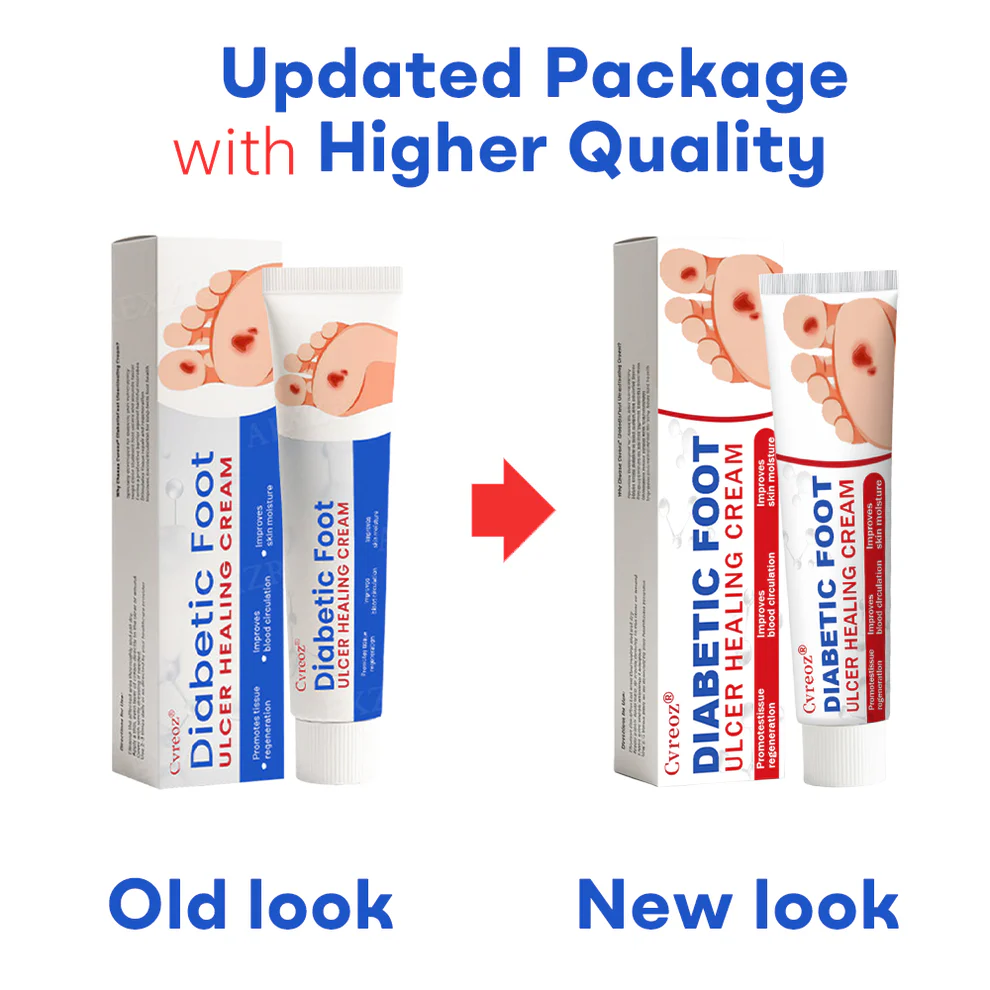 Cvreoz® Diabetic Foot Ulcer Healing Cream