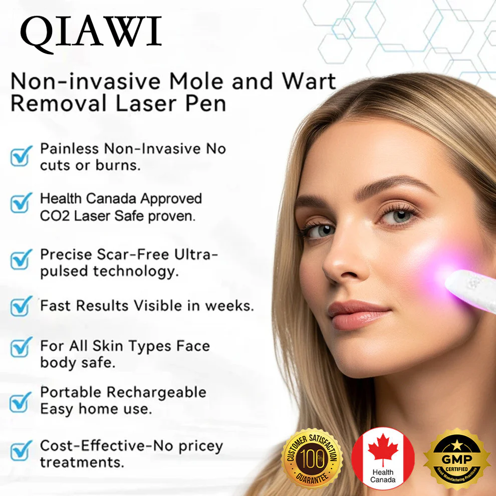 QIAWI™ All-in-One CO₂ Laser Eraser Pen | Removes Moles, Warts, Skin 4 QIAWI™ All-in-One CO₂ Laser Eraser Pen | Removes Moles, Warts, Skin