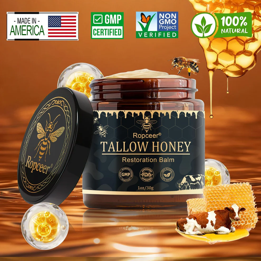 Tallow Honey Restoration Balm deeply nourishes and repairs skin 1 Tallow Honey Restoration Balm deeply nourishes and repairs skin