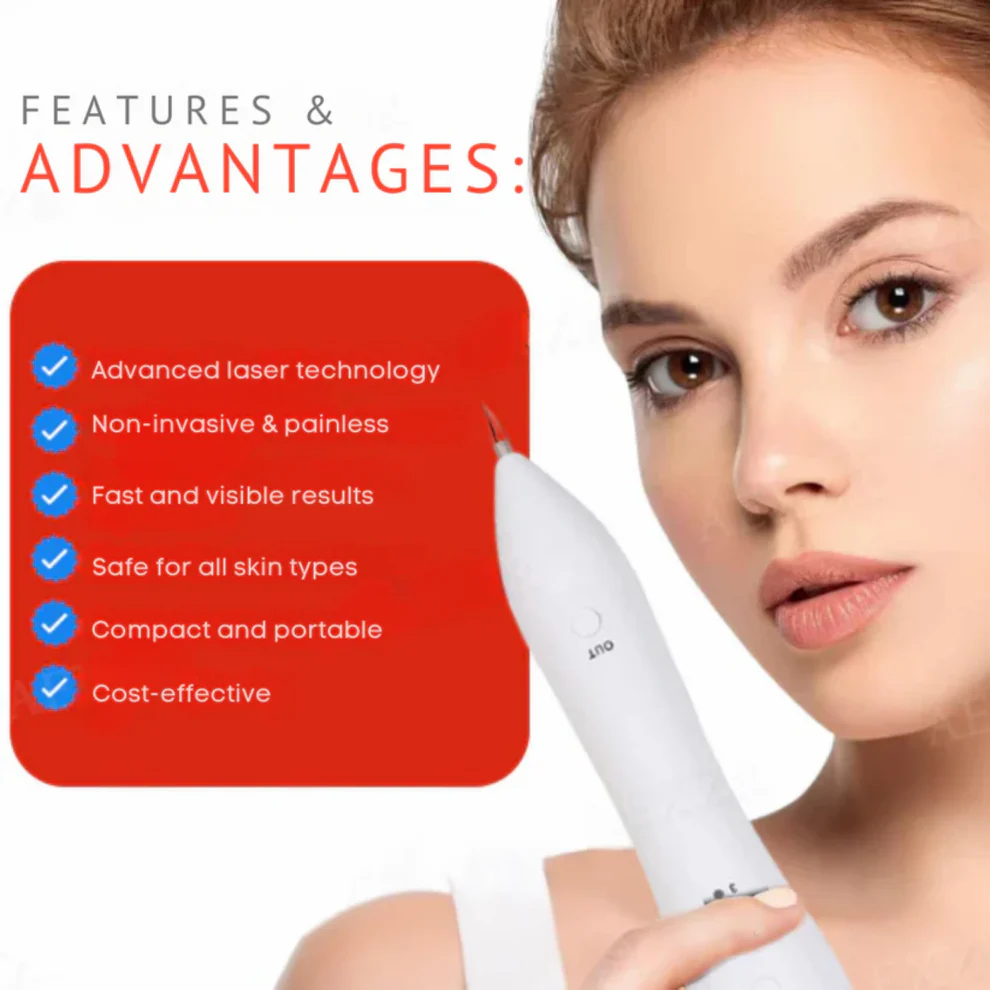 Bikenda® Portable Skin Care Laser Pen
