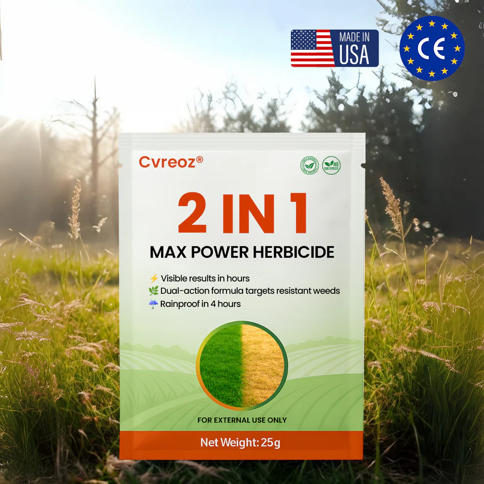 Cvreoz® 2-in-1 Weed Killer | Same-Day Results & Kills Roundup-Resistant Weeds image Cvreoz® 2-in-1 Weed Killer | Same-Day Results & Kills Roundup-Resistant Weeds