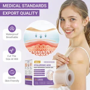 BBOJI® Hyaluronic Acid Nano Microneedle Repair Tape