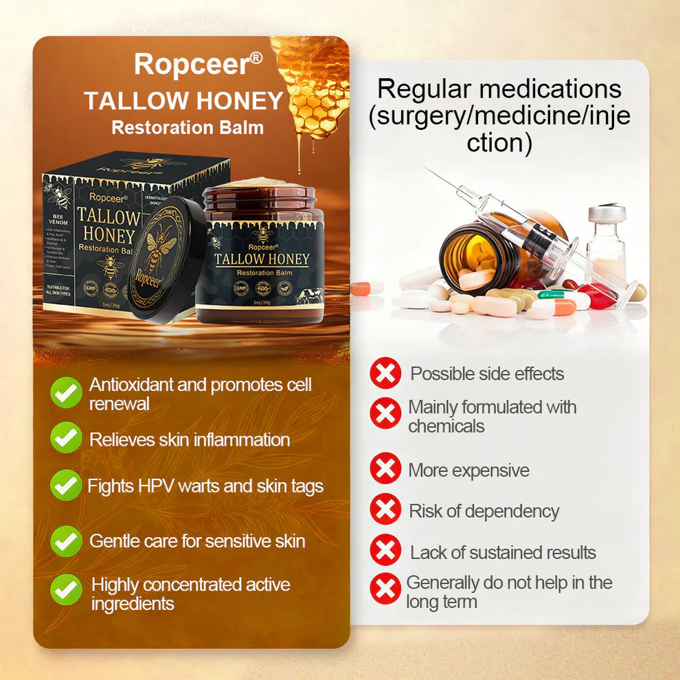 Tallow Honey Restoration Balm deeply nourishes and repairs skin 5 Tallow Honey Restoration Balm deeply nourishes and repairs skin