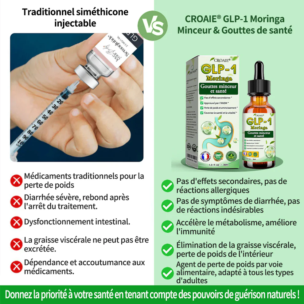 Croaie® GLP-1 Moringa Slimming & Health Boost Drops 2 Croaie® GLP-1 Moringa Slimming & Health Boost Drops