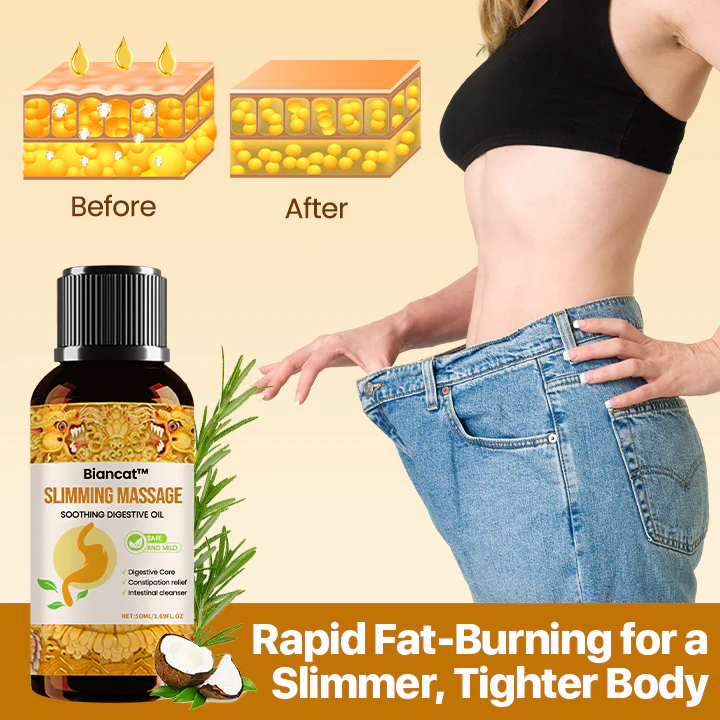 Slimming Massage Oil for Soothing Digestion