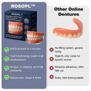 ROSOPL™ Adaptable Custom-Fit Functional Complete Dentures image ROSOPL™ Adaptable Custom-Fit Functional Complete Dentures