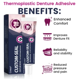 Cvreoz® CUSTOM-SEAL DENTURE BOND image Cvreoz® CUSTOM-SEAL DENTURE BOND