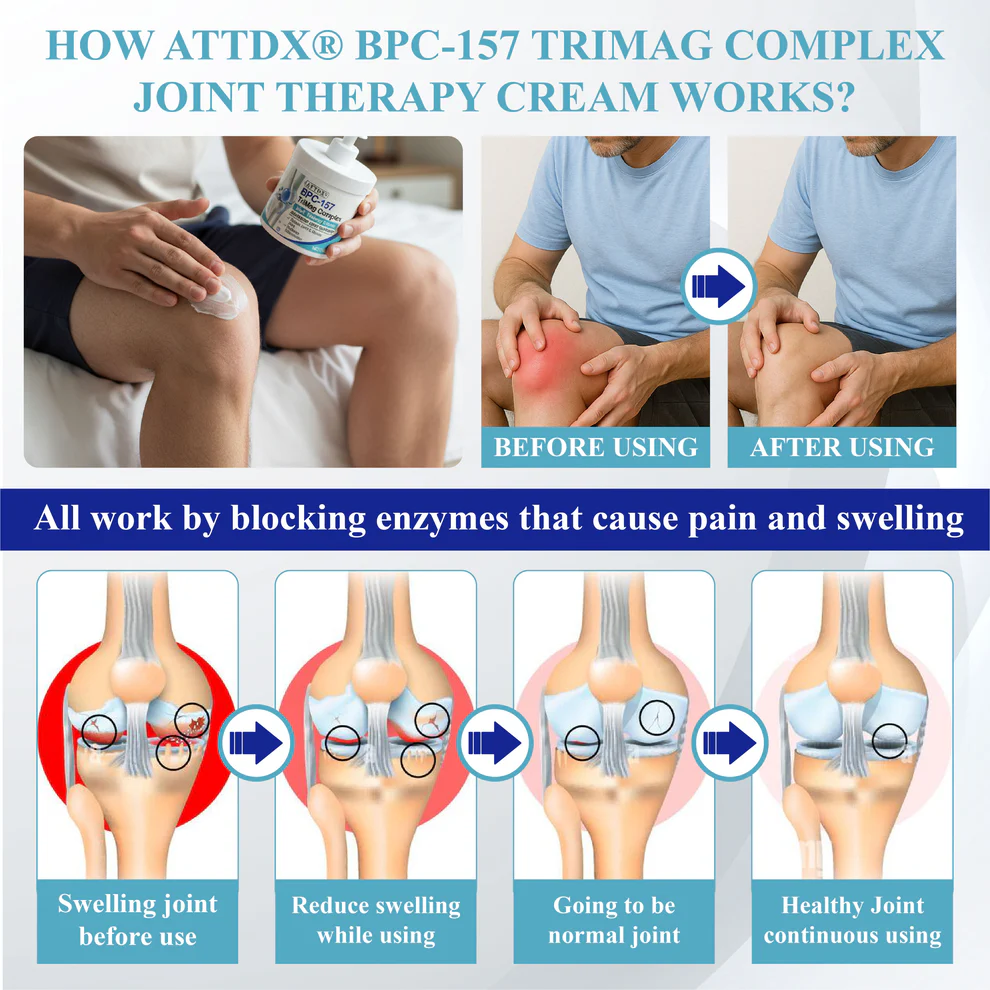 ATTDX® BPC-157 TriMag Complex Joint Therapy Cream 3 ATTDX® BPC-157 TriMag Complex Joint Therapy Cream