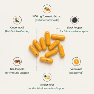 Turmeric Curcumin Capsules 8 Turmeric Curcumin Capsules