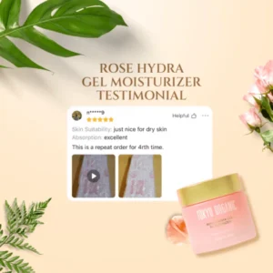 Rose Hydra Gel Moisturizer (New Packaging)