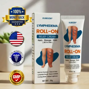 KUBOZN® Roll-On Pump Cream for Lymphatic Drainage & Swelling Relief