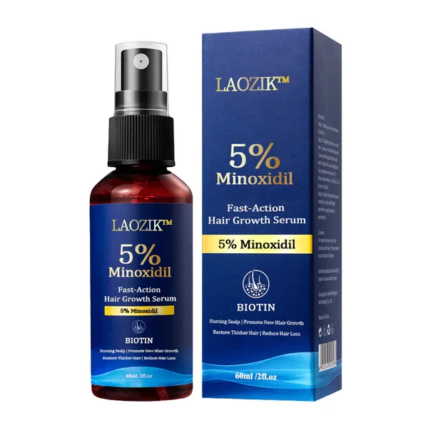 LAOZIK™ Maximum Strength 5% Minoxidil Fast-Action Hair Growth Serum 1 LAOZIK™ Maximum Strength 5% Minoxidil Fast-Action Hair Growth Serum