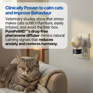 Velora CalmCat™ Diffuser | End Stress-Driven Cat Problems at the Source