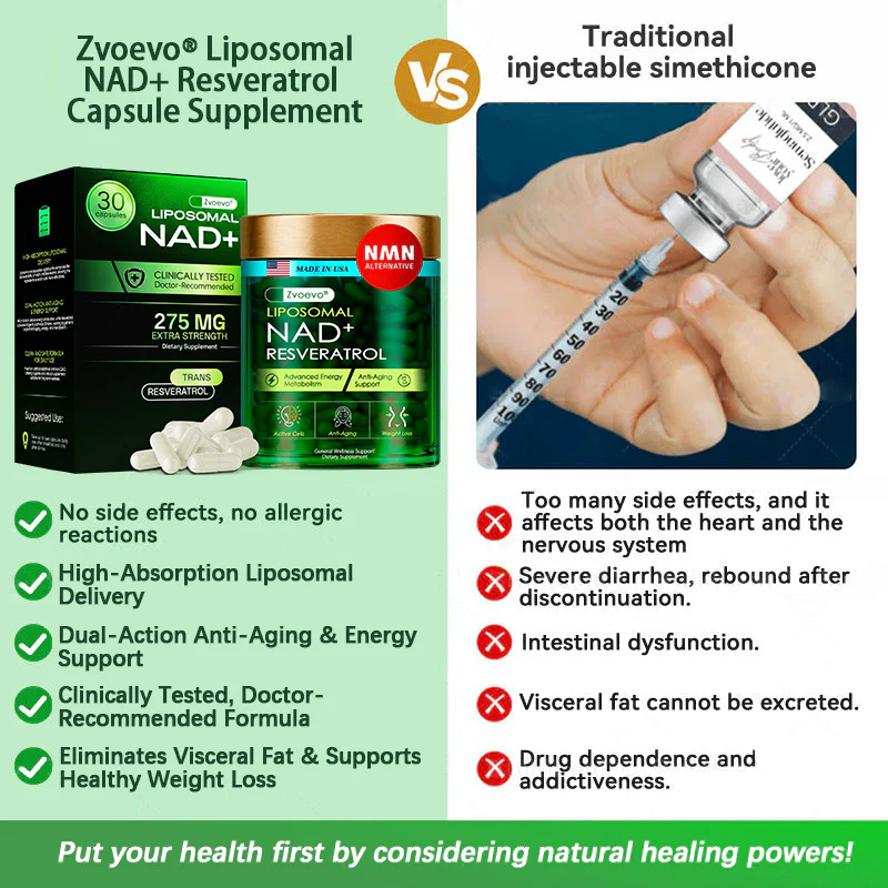 ® Liposomal NAD+ Resveratrol Capsule Supplement image ® Liposomal NAD+ Resveratrol Capsule Supplement - Image 2