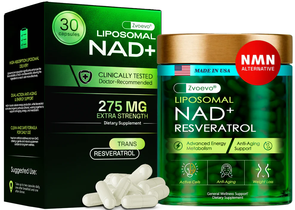 ® Liposomal NAD+ Resveratrol Capsule Supplement image ® Liposomal NAD+ Resveratrol Capsule Supplement - Image 14