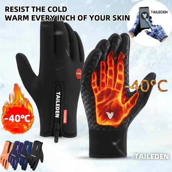 Premium Thermal Touch Screen Windproof Gloves