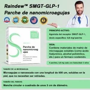 Raindew™ SMGT-GLP-1 Nano-Microneedle Patch