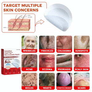 DailyRise ClearTag™ Microneedle Patch